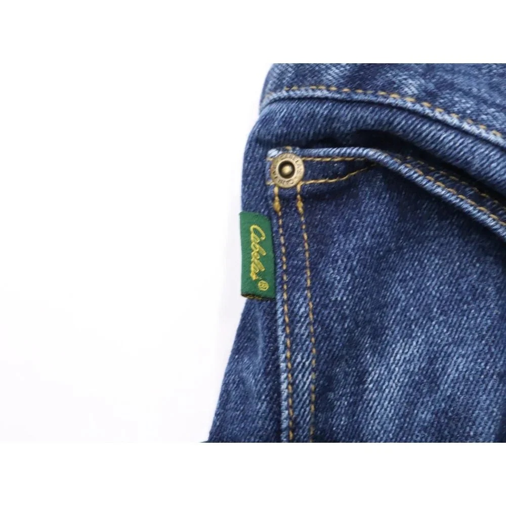 Vtg Cabelas Work Jeans‎ 46x30 Heavyweight Vtg Green Tag